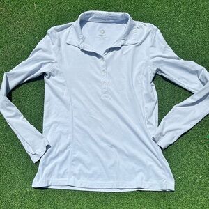 Bloq UV long sleeve polo women’s small